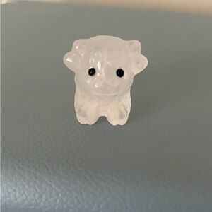 Crystal Clear Pet Figurine